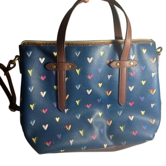 Fossil Happy Heart Crossbody Handbag - Picture 2 of 4